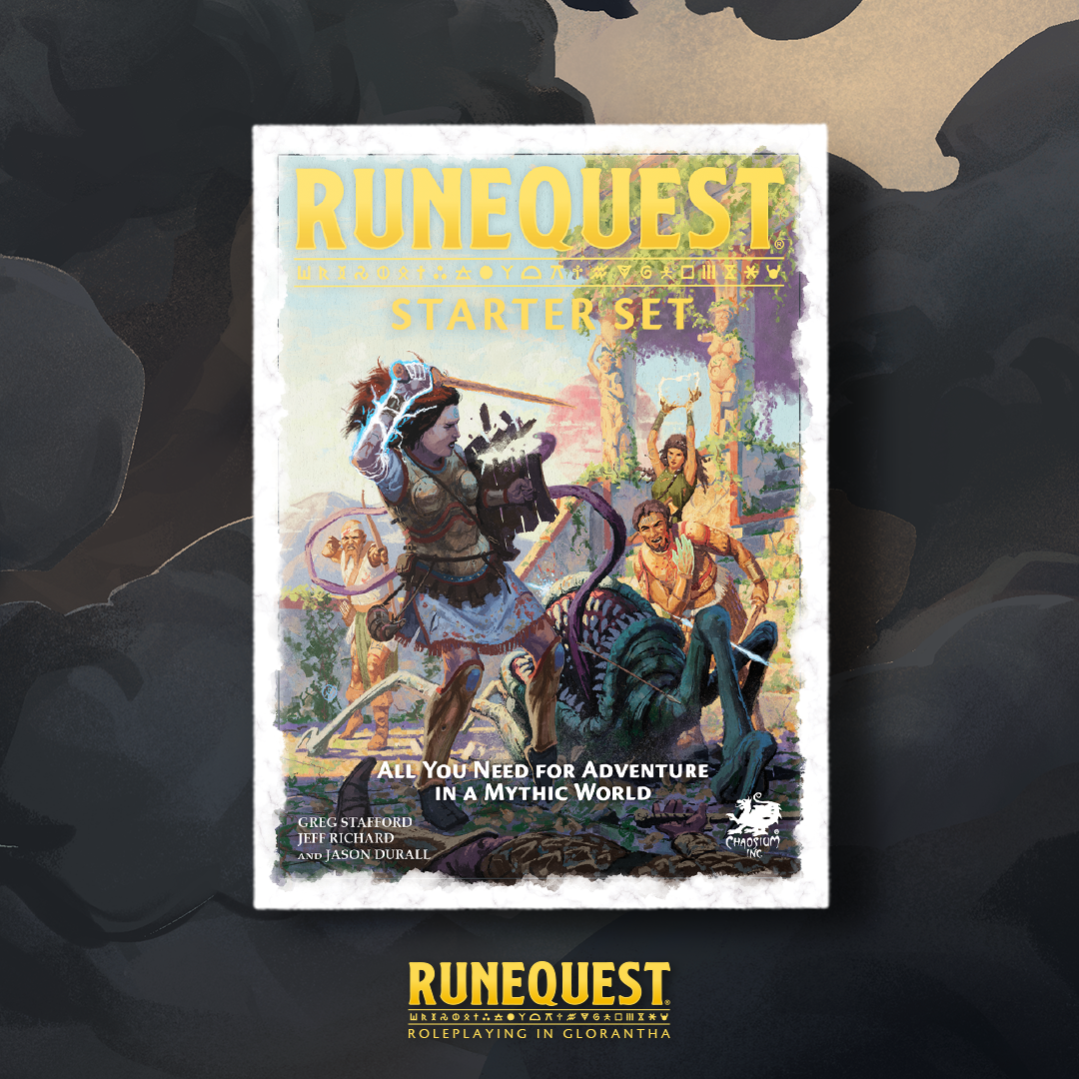 Rune Quest Roleplaying in Glorantha Front Page